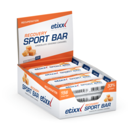 Etixx recovery + energy sport bar caramel 12