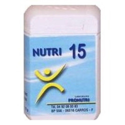 Pronutri-Floriphar Nutri 15 lymphatique 60 comprimés