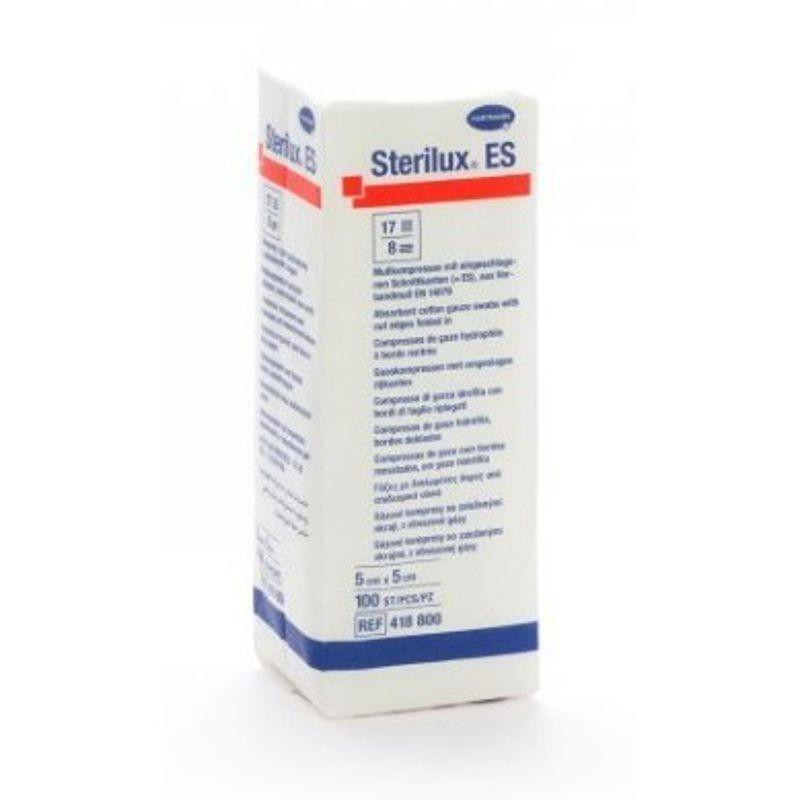 Sterilux es non-sterile 8 plis 5x5cm 100