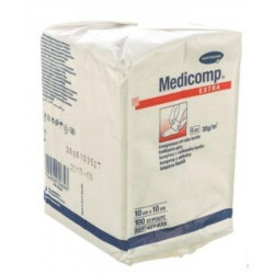 Medicomp non sterile 6 plis 10X10CM 100 *8352 