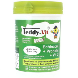 Teddy-vit echinacea + propolis + vitamine C 50 oursons