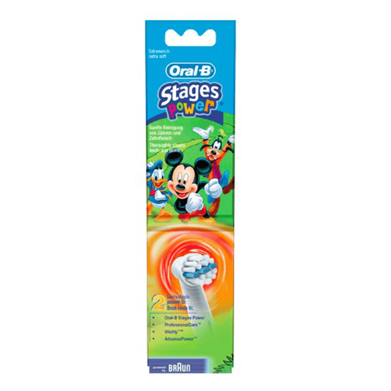 Oral-b Stages 3 brossettes refill eb10-3 Disney