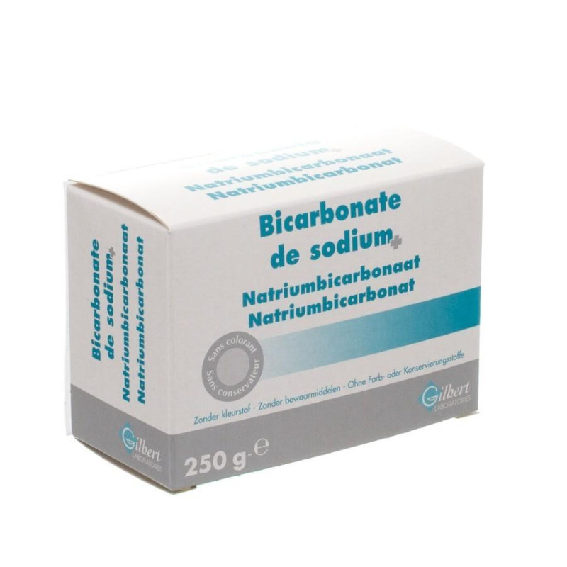 Gilbert Bicarbonate Sodium 250g - Blanchiment Dents, Anti-Taches
