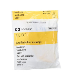 T.e.d. - kendall bas anti-embolie s xlong blanc/jaune k73391