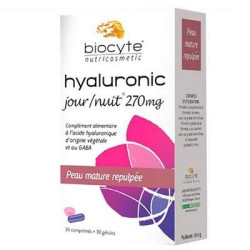 Biocyte hyaluronic jour/nuit 300mg comp+caps 30+30