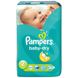 Pampers New Baby Mini 2-5kg 44 couches