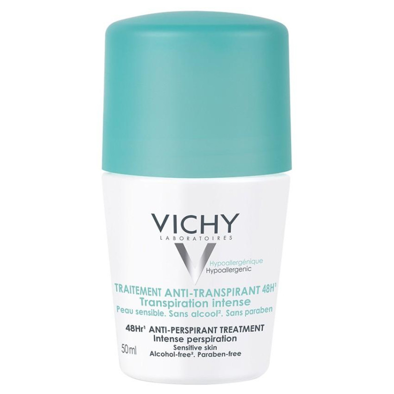 Vichy Déodorant traitement anti- transpirant48h roll-on  50ml
