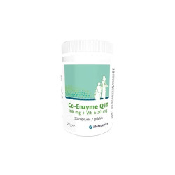 Metagenics Co-enzyme Q10+vitamine E capsules 30 x 100mg