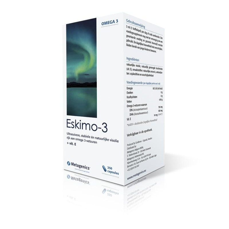 Metagenics Eskimo-3 250 capsules