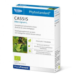 Pileje Phytostandard cassis 20 gélules