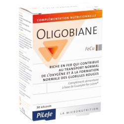 Pileje Oligobiane FeCu gélules 30x440mg