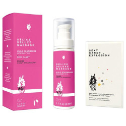 YFL Delice Deluxe Massage Fraise 50ml + Sexy Candy Explosion 7gr