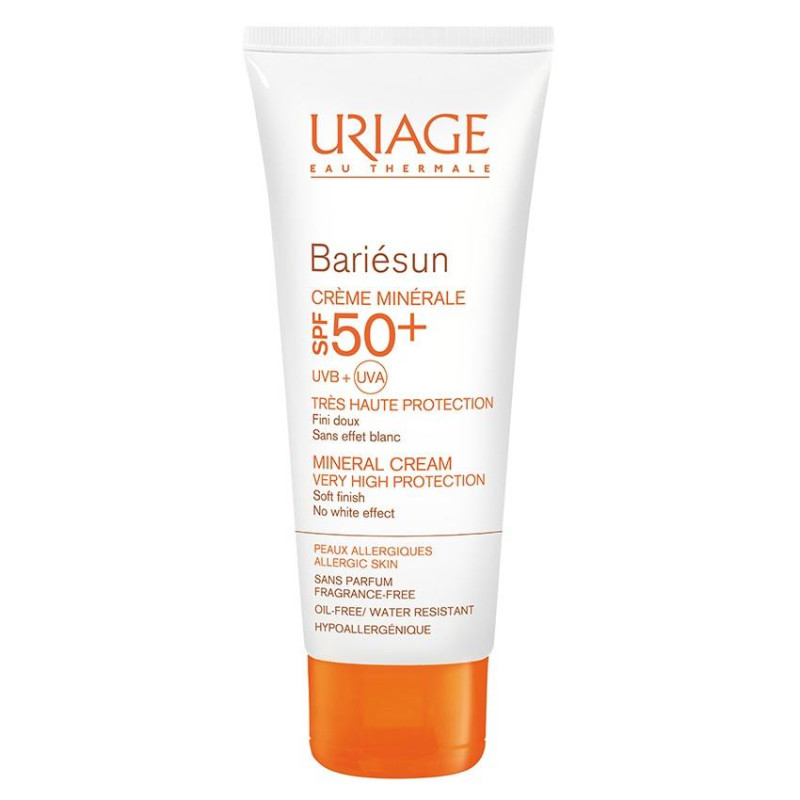 Uriage Bariésun crème minérale SPF50+ tube 100ml