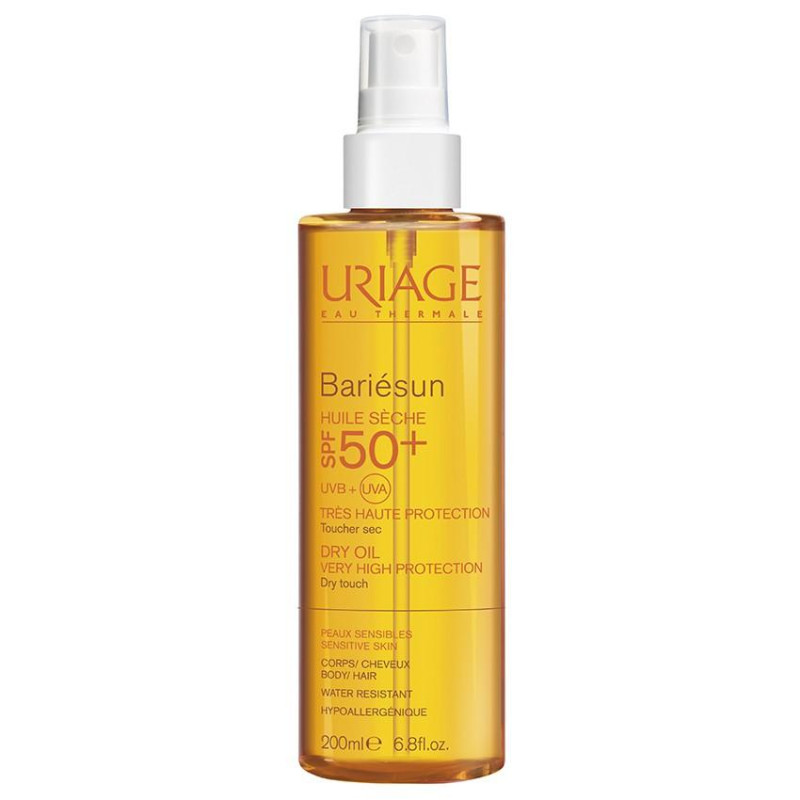 Uriage Bariésun huile sèche spf50+ spray 200ml