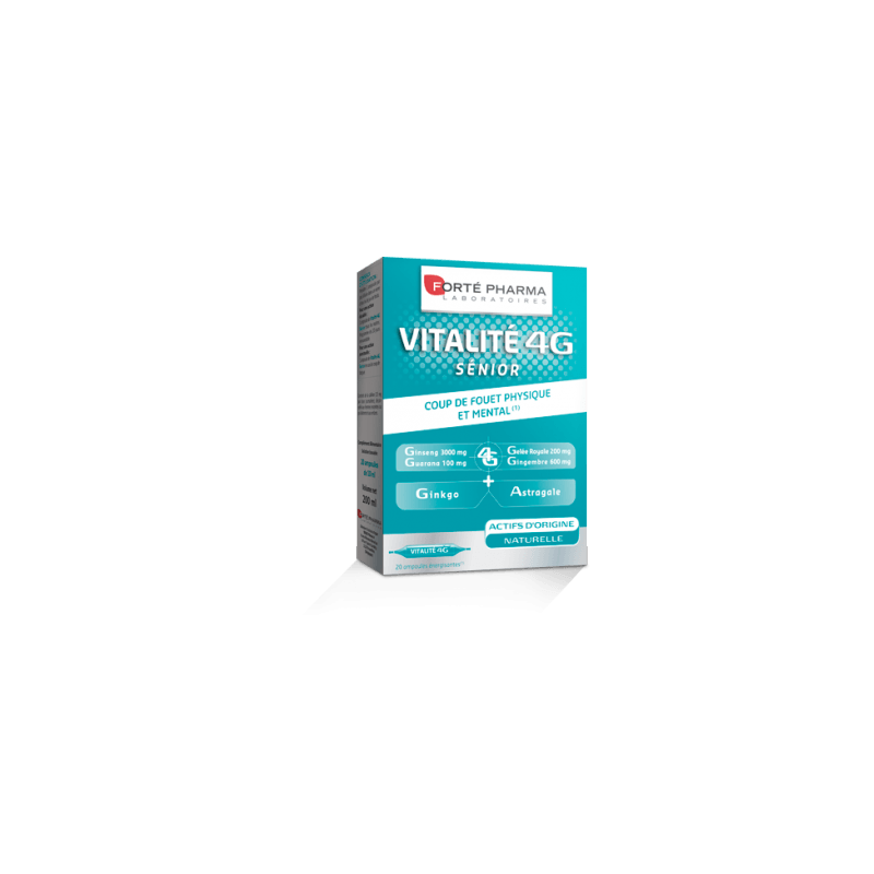 Forte Pharma Vitalité 4G Senior 20 Ampoules