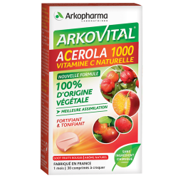 Arkopharma Arkovital Acérola-1000 30 comprimés