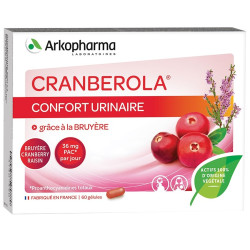 Arkopharma Cranberola Confort Urinaire 60 Gélules