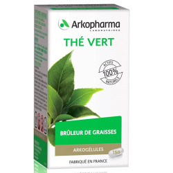 Arkogelules Thé Vert Brûleur de Graisses 150 Capsules Végétales