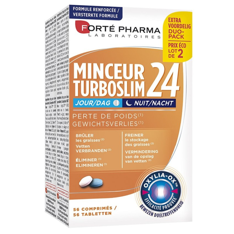 Forte Pharma Turboslim Minceur 24 Jour/Nuit 2x28 Comprimés