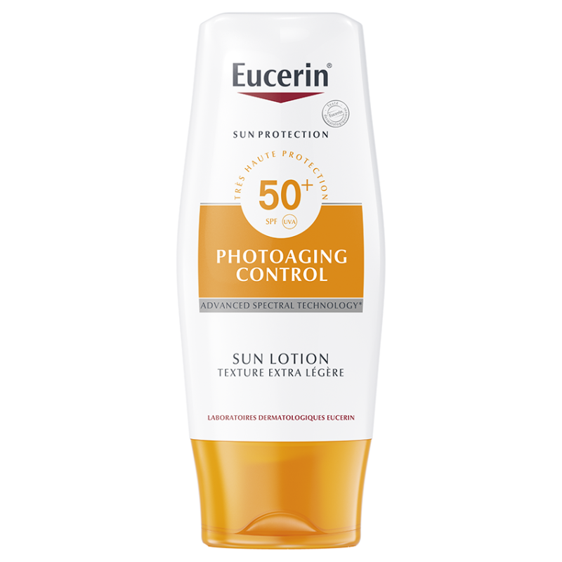 Eucerin Sun Photoaging Control lotion solaire anti-âge  SPF50+ 150ml