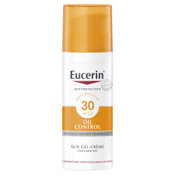 Eucerin Sun Oil Control crème solaire peau grasse ou acnéique 30 50ml