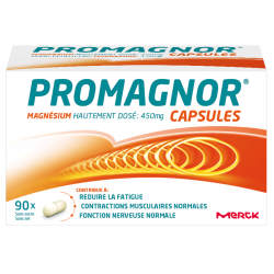 Promagnor Magnésium 90 capsules 450mg