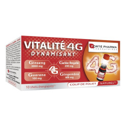 Forte Pharma Vitalité 4G Dynamisant 10 Shots
