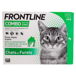 Frontline Combo Spot-On Chat 3 pipettes de 0,5ml