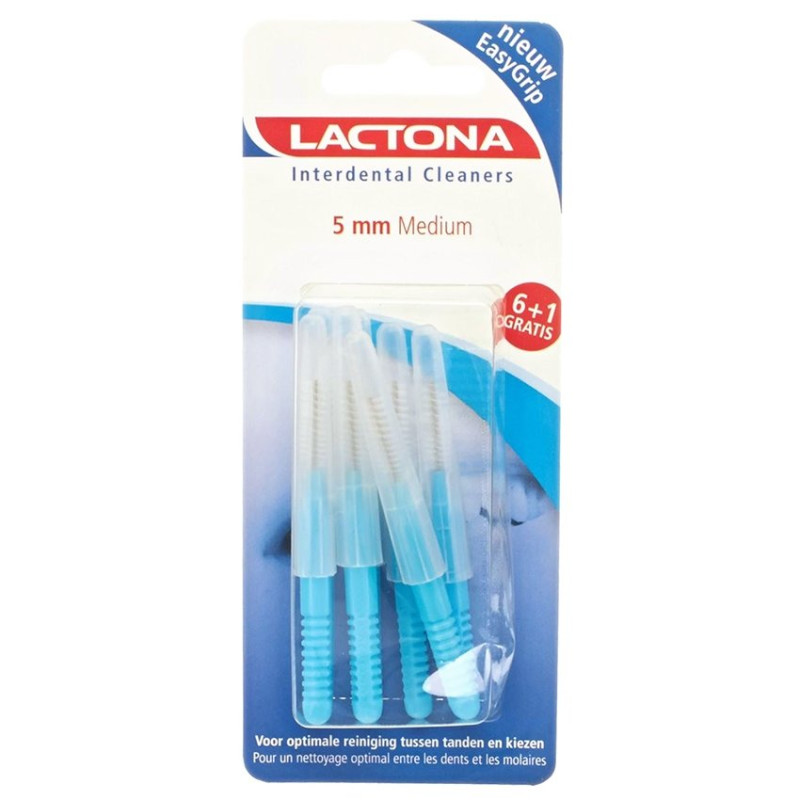 Lactona Easy Grip Interdental Clean 5,0mm M 7