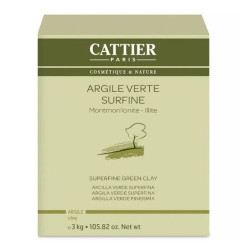 Cattier Argile Verte Surfine 3kg
