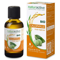 Naturactive Bio Calophylle Huile de Massage Corporelle 50ml