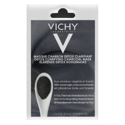 Vichy Purete Thermale Masque Charbon 2X6ml