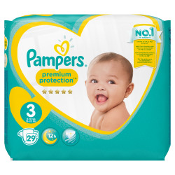 Pampers New Baby T3 6-10kg 29 unités