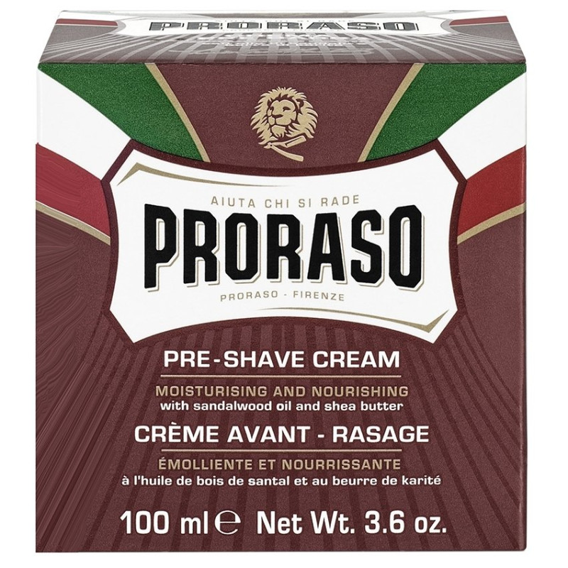 Proraso Crème Avant-Rasage Bois de Santal 100ml