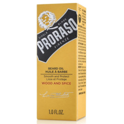 Proraso Huile à Barbe Wood and Spice 30ml