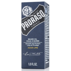 Proraso Huile à Barbe Azur and Lime 30ml