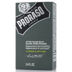 Proraso Baume Après-Rasage Cypress and Vetyver 100ml