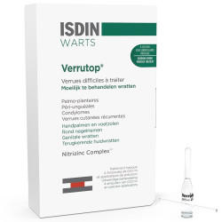 Isdin Verrutop Warts Solution ampoules 4x0,1ml