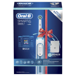Oral B Smart 6200 Blue + refill Brosse à Dents Electrique
