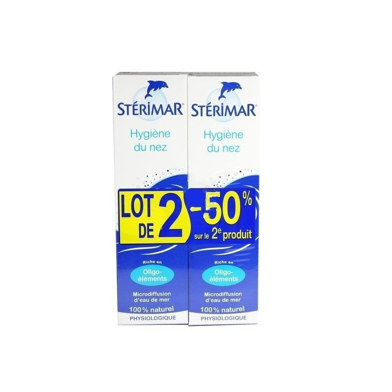 Stérimar Pack Hygiène du Nez Spray Nasal 2x100ml
