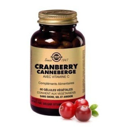 Solgar Cranberry Canneberge 60 gélules