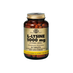 Solgar L-Lysine 1000mg 50 comprimés