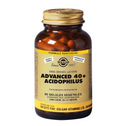 Solgar Advanced 40+ Acidophilus 60 gélules végétales