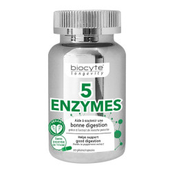 Biocyte 5 Enzymes 60 capsules