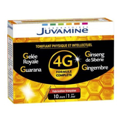 Juvamine Tonifiant Physique et Intellectuel 10 ampoules de 10ml