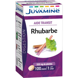 Juvamine Aide Transit Rhubarbe 100 comprimés