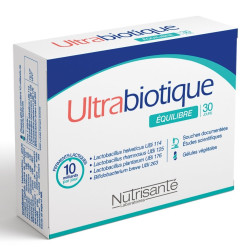 Nutrisanté Ultrabiotique Equilibre 30 gélules
