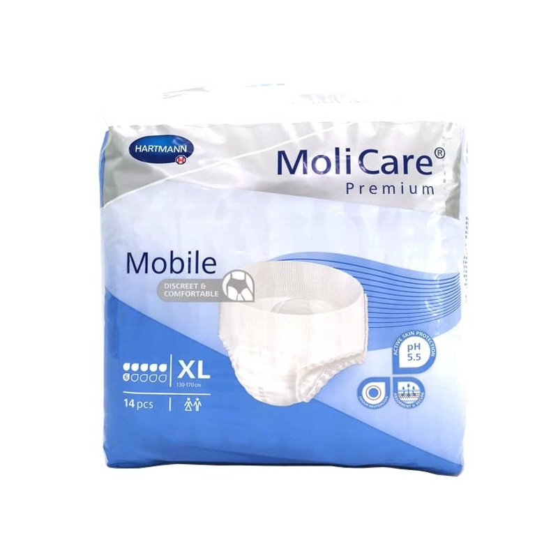 Moli Care Premium Mobile XL 14 pièces