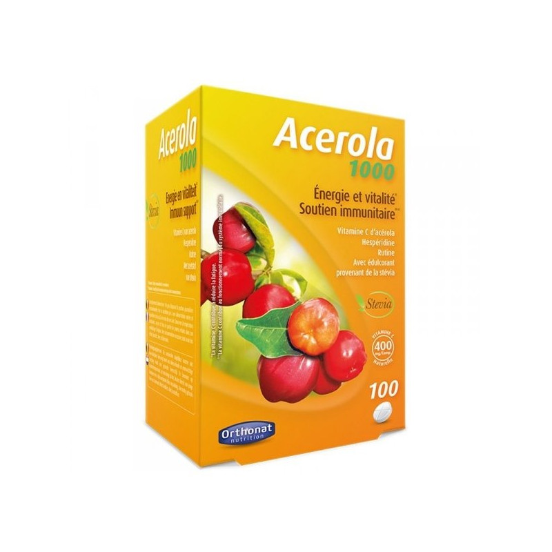 Orthonat Acerola 1000 100 comprimés