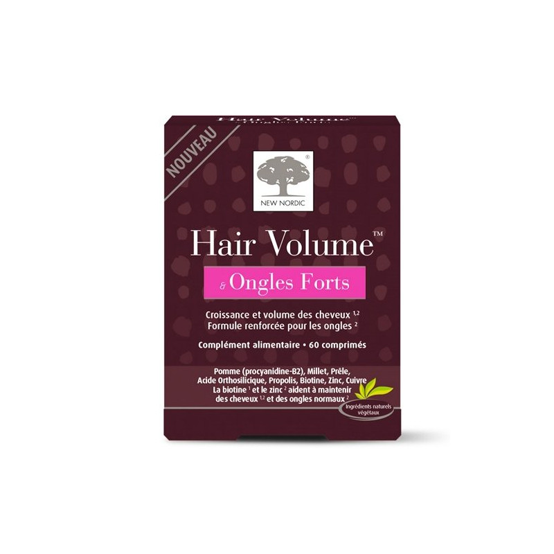 New Nordic Hair Volume & Ongles Forts 60 comprimés 